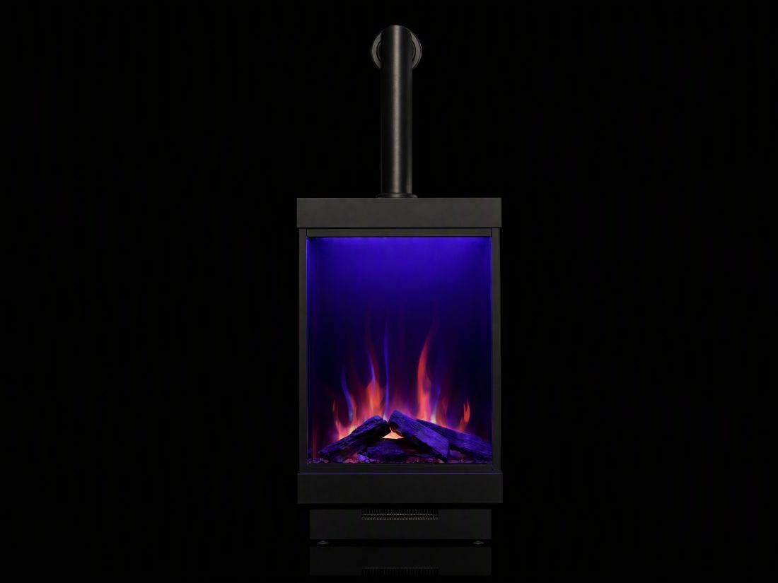 Decorative electric fireplace