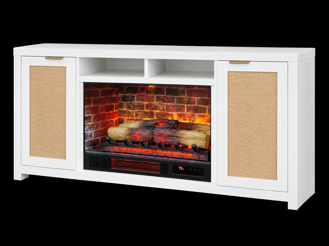DECORFLAME media console electric fireplace