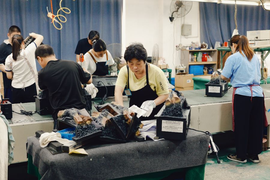 Fireplace manufacturing plant