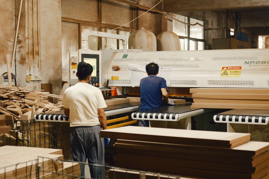 Wood and mantels factory